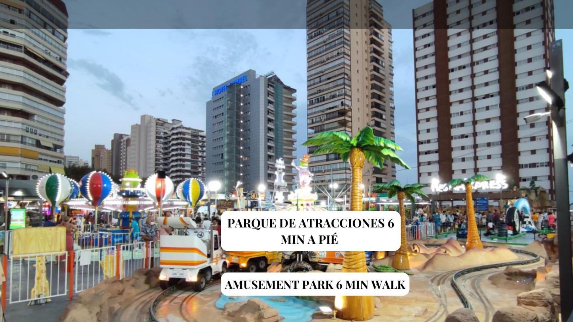 Apartamento Balcon De La Luna Бенидорм Экстерьер фото